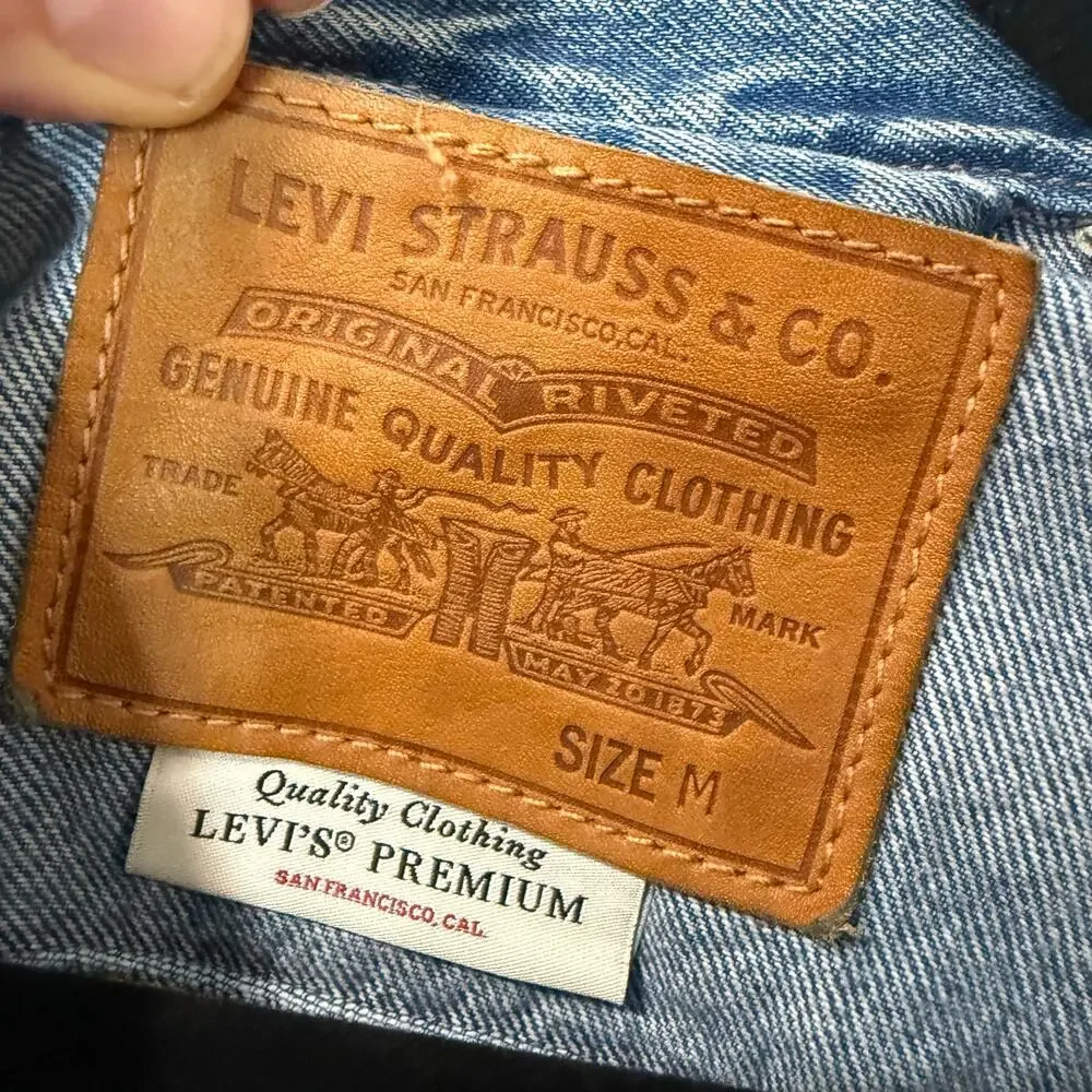 Levi's Men's Trucker Jean Jacket‎ Blue Denim Medium